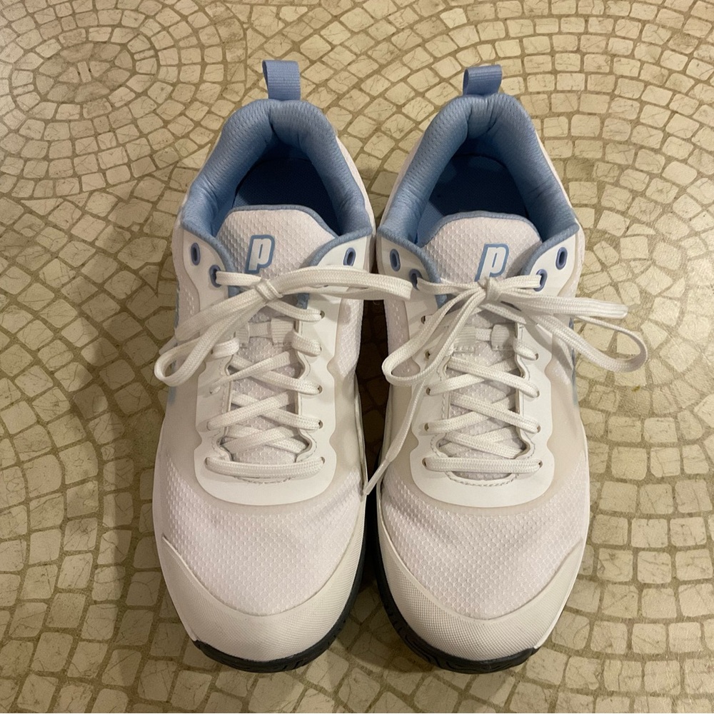Prince Cross-Court Tennis / Pickleball Shoes Size 8 Worn 1 Hour Only
